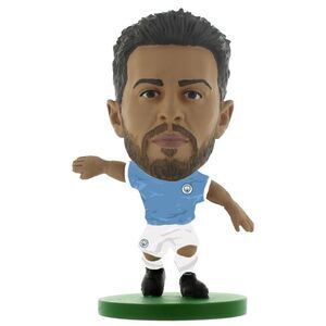 Manchester City FC Bernardo Silva SoccerStarz Figurine / Sky Blue/White